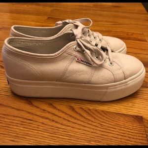 superga platforms size 40 ( fit like a 9.5)